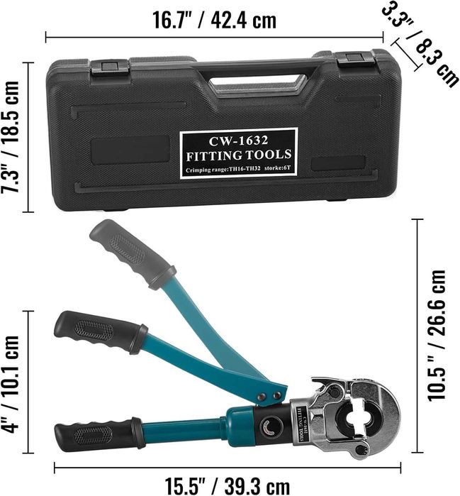 Alicate Multicamada 16 - 32 mm