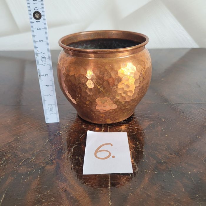 Вінтажні мідні кашпо. Європа.