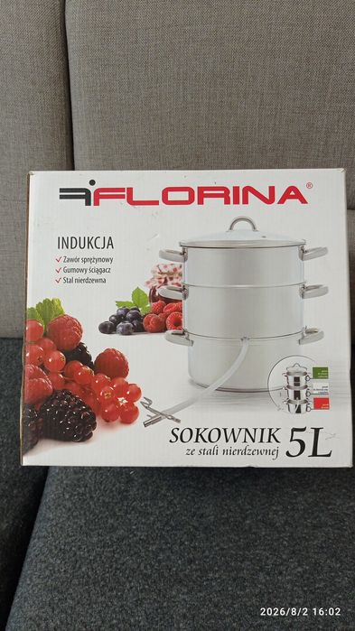 Sokownik ze stali nierdzewnej 5 l