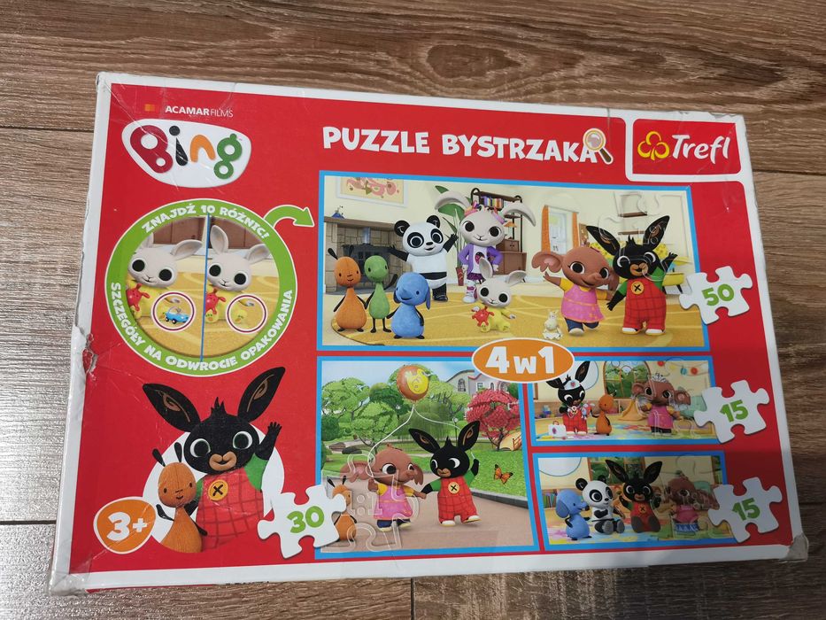 Zestaw Puzzli bystrzakaTrefl