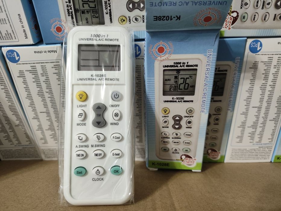 Пульт универсальный для кондиционеров. Lg, Mitsubishi, Midea, Samsung