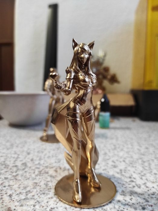 Ahri figurka fortnite złota ozdoba prezent