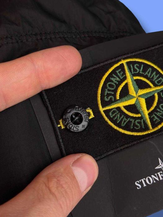 Пуховик Stone Island Down Jacket Черный Оригинал legit
