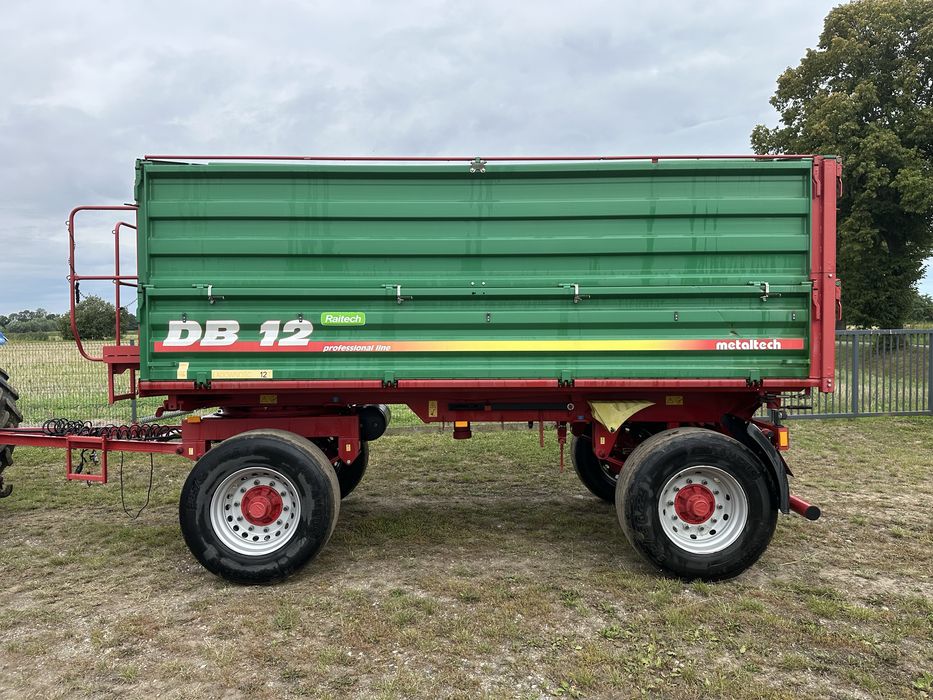 Przyczepa Metaltech DB 12000 (12T) wywrot 3-stronny | 2014/2015