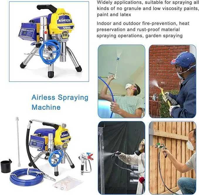 Airless Pistola Alta Pressão profissional TA-5900 PRO