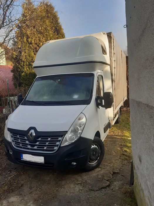 Renault MASTER  Renault Master Plandeka 10-palet, 2017r. 170 KM, uszkodzona turbina