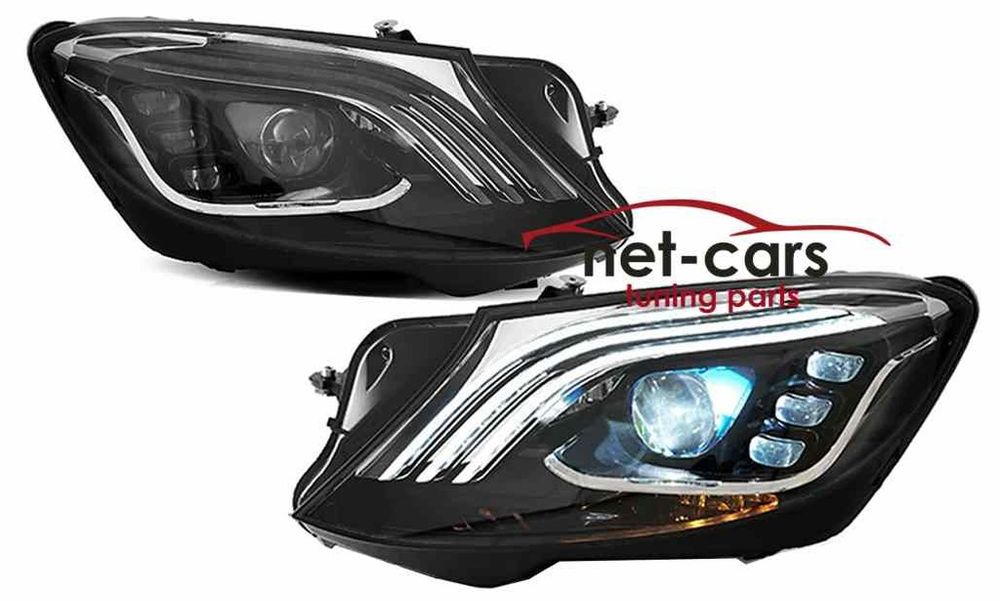 Reflektory lampy przód MERCEDES 12-17 S W222 wz Lift FULL LED Dynamiki