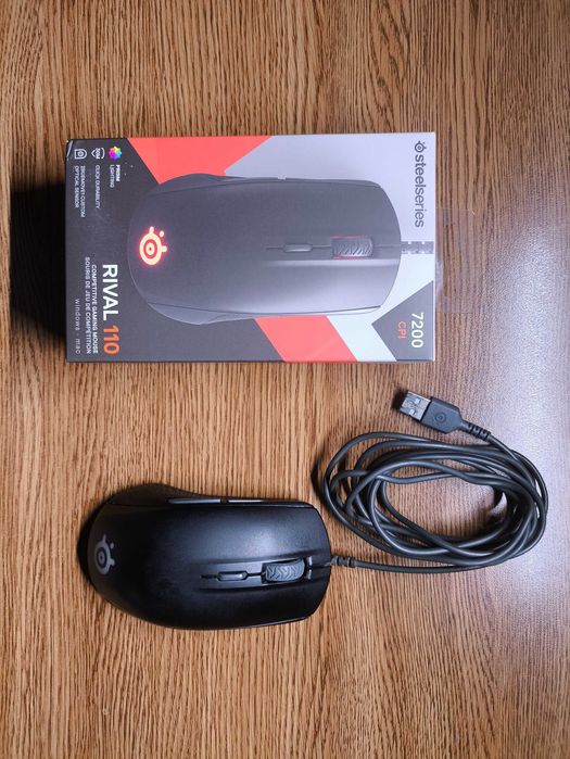Rato Steelseries Rival 110 Preto