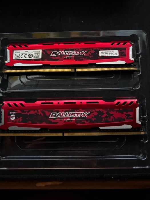 Ram 2x8gb ddr4 Ballistix 2666 MHz