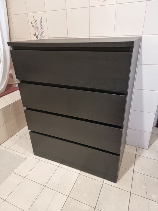 Cómoda com 4 gavetas - Malm IKEA