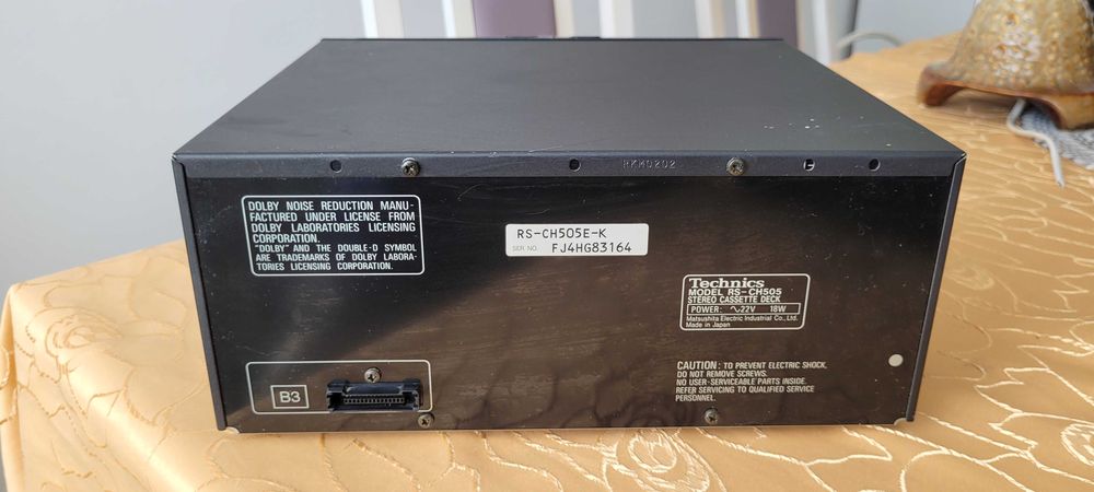 Deck technics rs-ch505 dwukasetowy