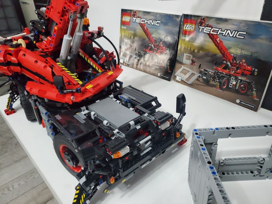 Lego Technic 42082 Dźwig Czerwony