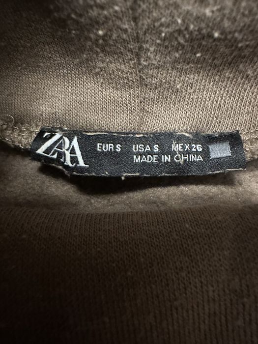 Кроп толстовка Zara