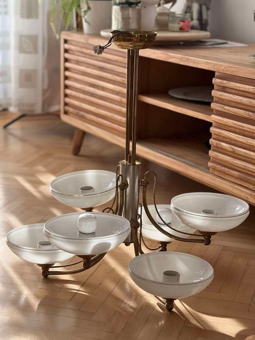 Lampa żyrandol vintage oldmoney