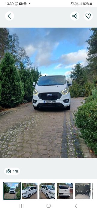Ford Transit Custom 2.0 Ecoblue Gwarancja