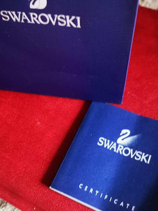 Swarovski oryginał naszyjnik serce