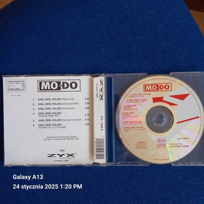 Cd modo remix eins zwei...