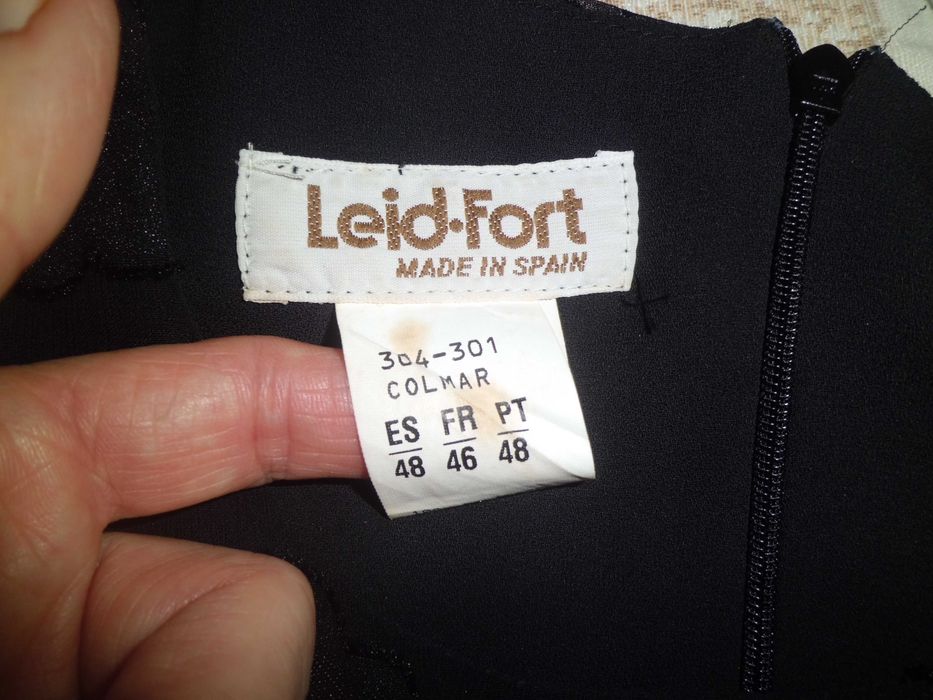 Vestido Preto Bordado de Cerimónia