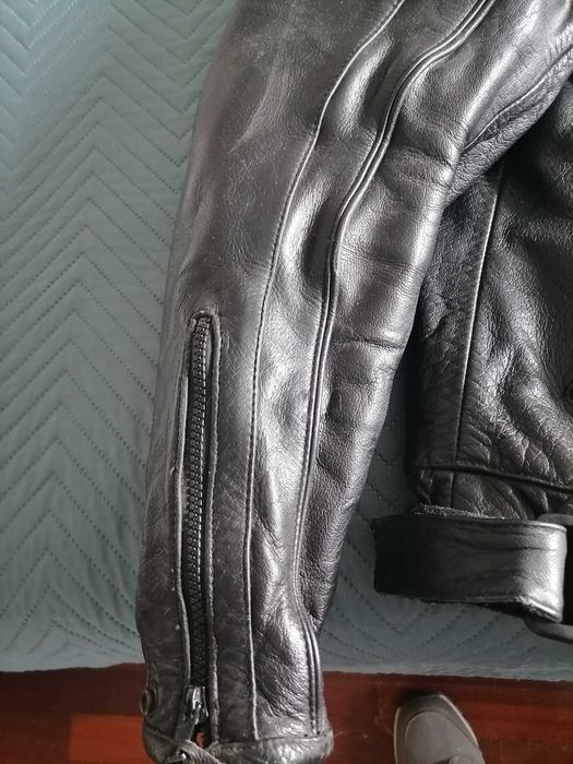 Casaco motard casa das peles
