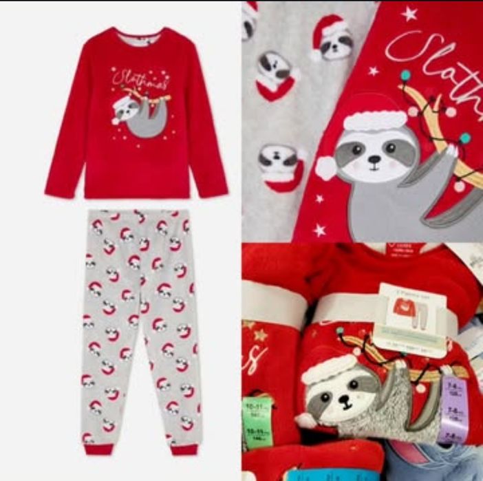 Дитячі теплі, плюшеві піжами Primark. Дитяча Піжама  Primark