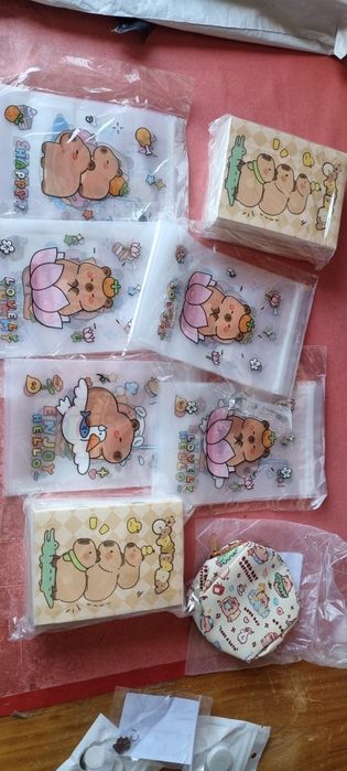 Sacos animados com fecho