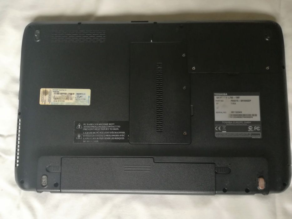 Toshiba Satellite L750 1MF