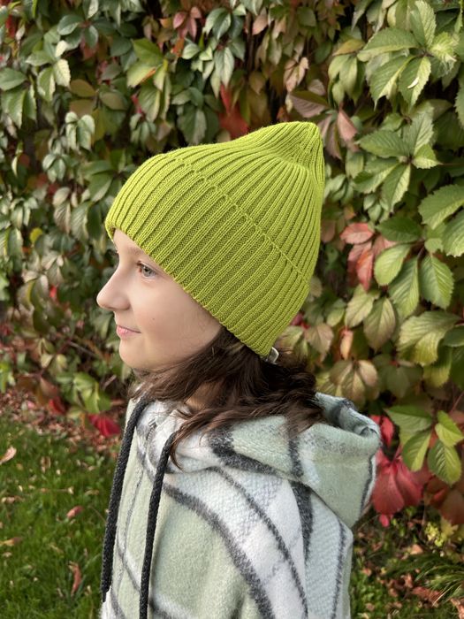 Шапка біні меринос