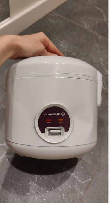 REISHUNGER Szybkowar do ryżu i parowar z powłoką zapobiegającą przywie