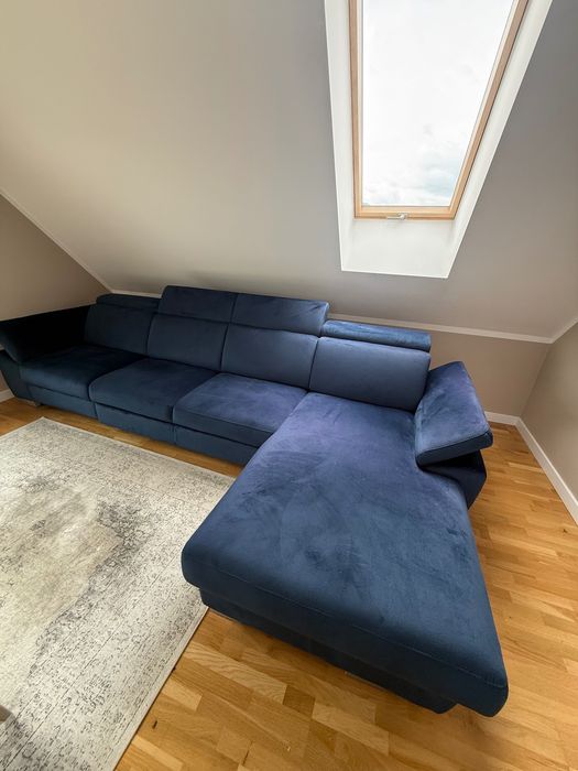 Elegancka narożna sofa Timo z funkcją do spania