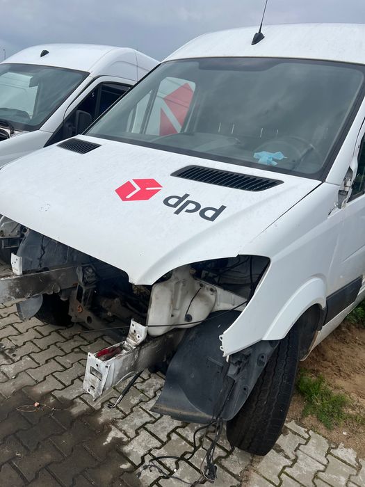 Mercedes 906 maska biała