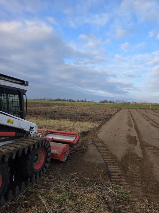 Mulczer leśny wgłębny mulczowanie usługi mulczerem wycinka drzew