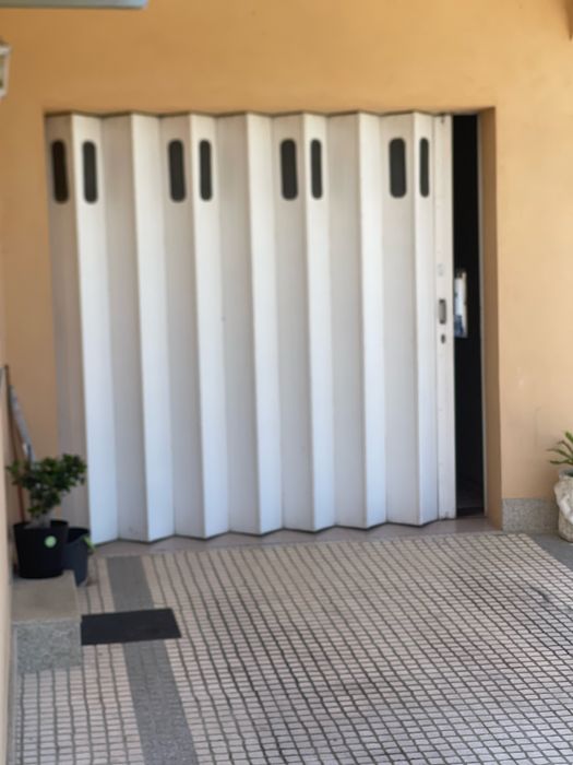 Portao garagem manual