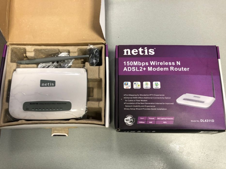 NOWY Router Modem Netis DL4311D