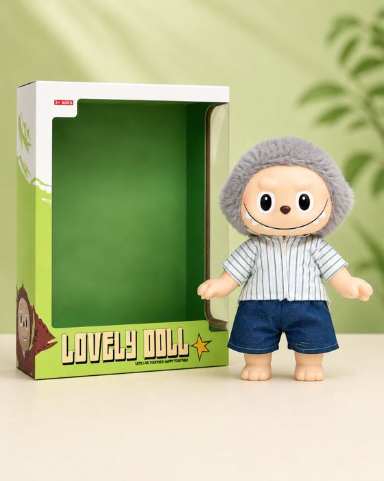 ВЕЛИКА Інтерактивна лялька від Lovely Doll Labubu