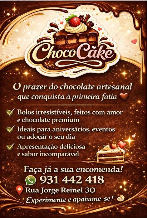 Faço bolos por encomendas