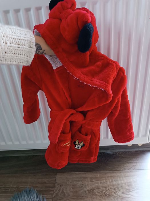 Szlafrok dla dziewczynki myszka Minnie 74
