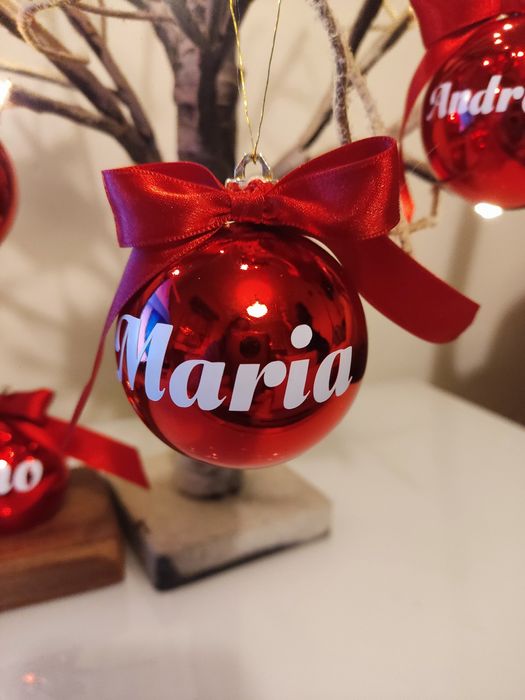 Bolas de natal personalizadas