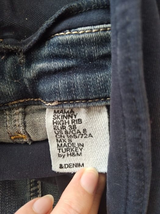 Spodnie ciążowe Mama Skinny r. 38