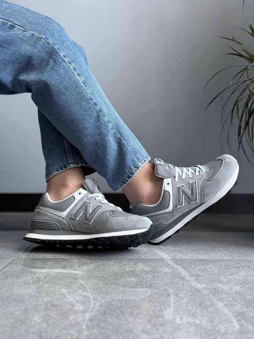 Кросівки Кроссовки New Balance 574 Grey Сірий Серый Кросовки повсякденні