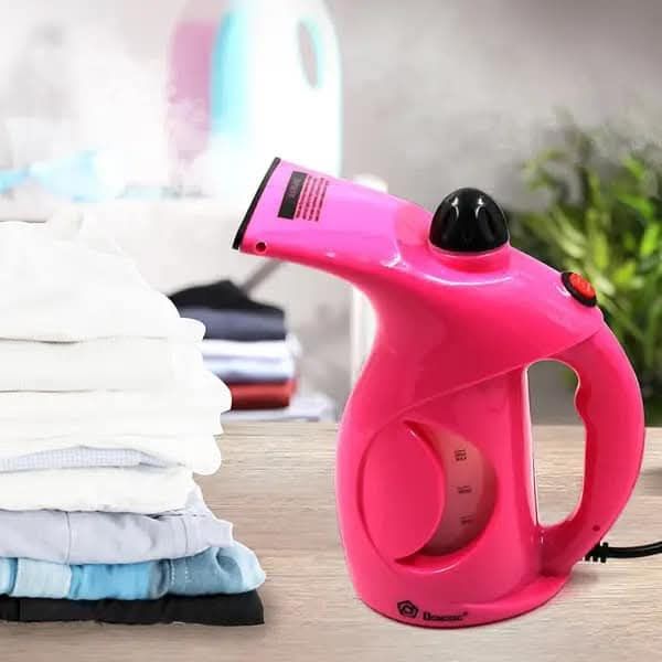 Ручний відпарювач для одягу Domotec 200 мл 800 W Pink