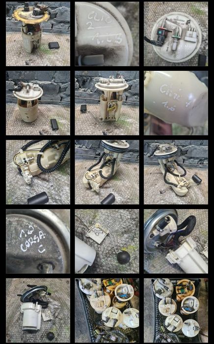 Колба бензонасосу топлевний насос Mazda Nissan VW Peugeot Fiat Suzuki