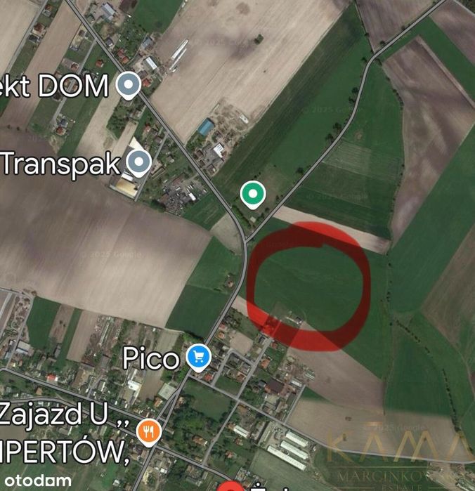 Działka w Żabnie gm Brodnica
