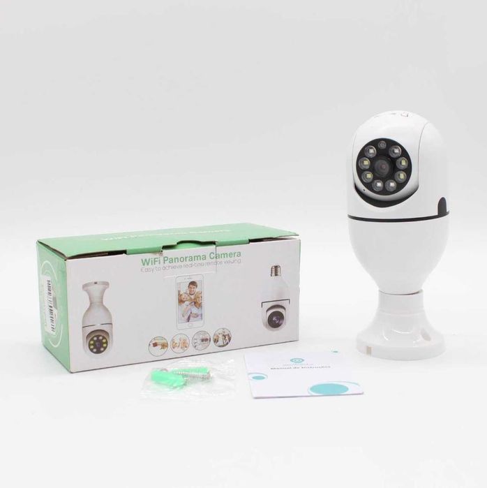 Беспроводная КАМЕРА с датчиком движения и НОЧНОЙ съемкой! WI-FI камера