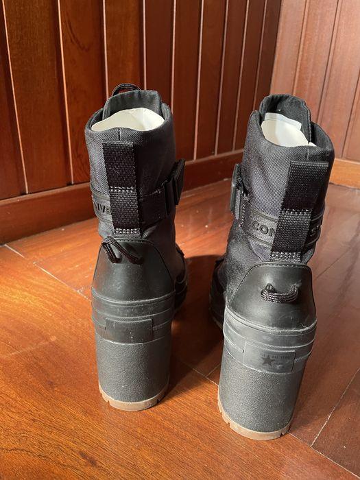 Botas pretas Converse