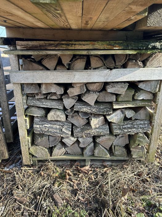 Drewno kominkowe opałowe dąb sezonowany