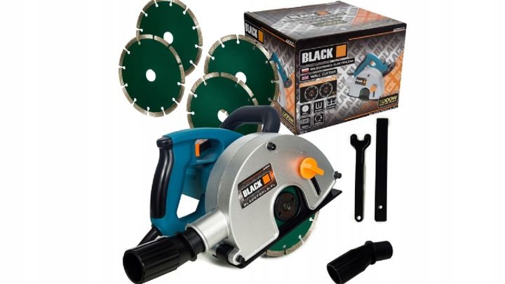 Bruzdownica Elektryczna 3150w +2 Tarcze Walizka