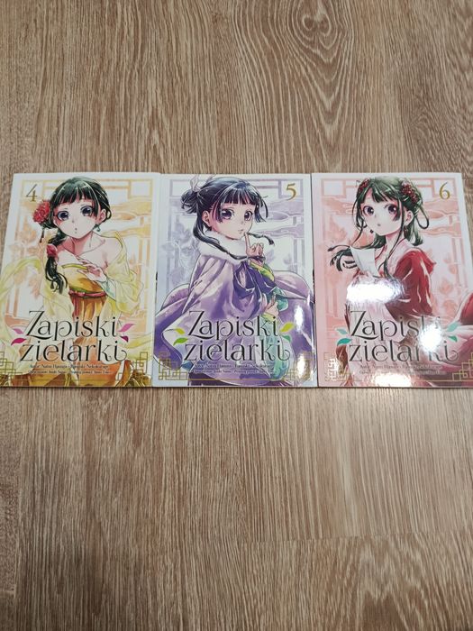 manga "zapiski zielarki" tom 4-6