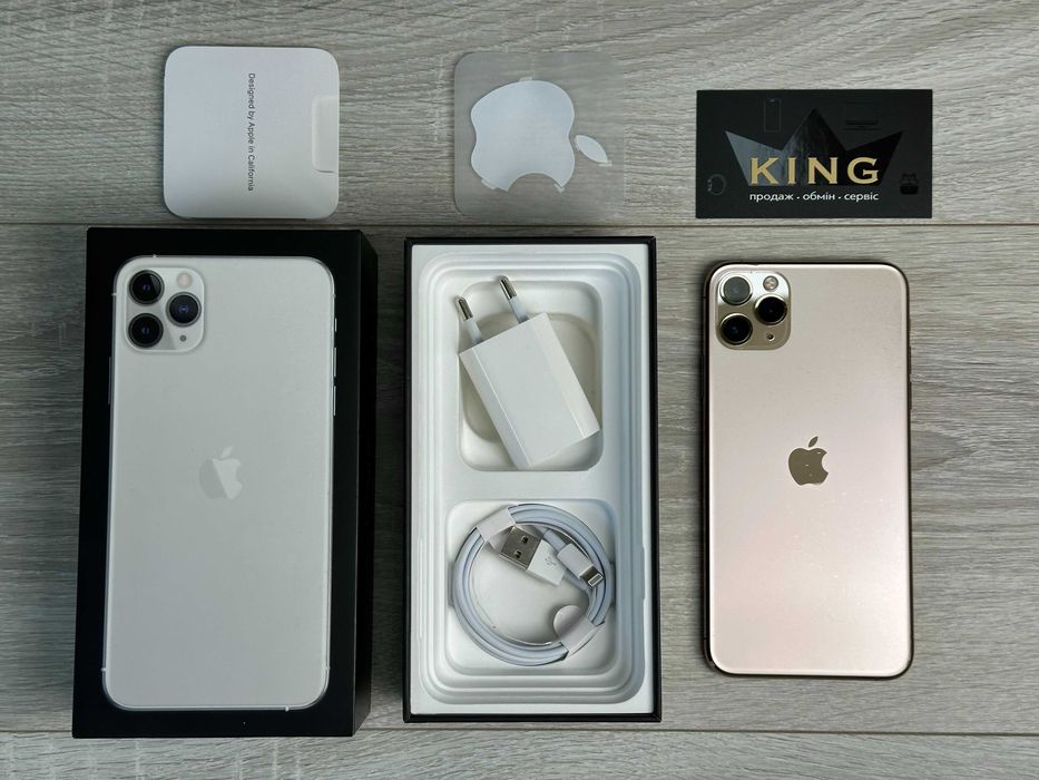 Apple iPhone 11 Pro Max - 256GB - Gold Neverlock 100% АКУМУЛЯТОР