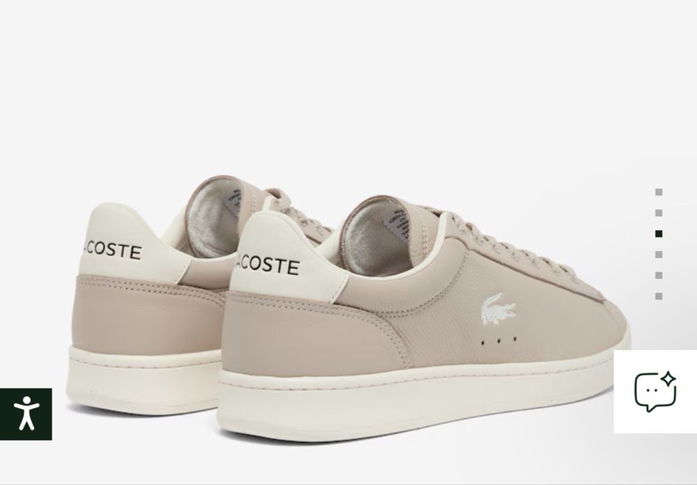 нові  Кросівки Lacoste чоловічі. Розмір 15 UK/EU 50-51