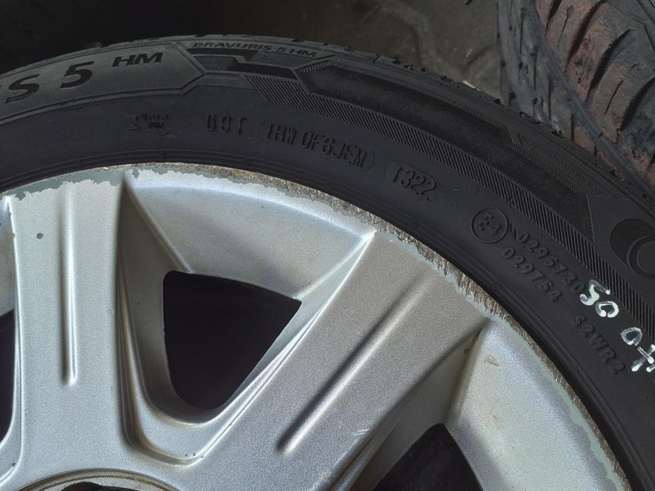 Jantes Fiat R14 Com Pneus 185/60 Furação 4X98